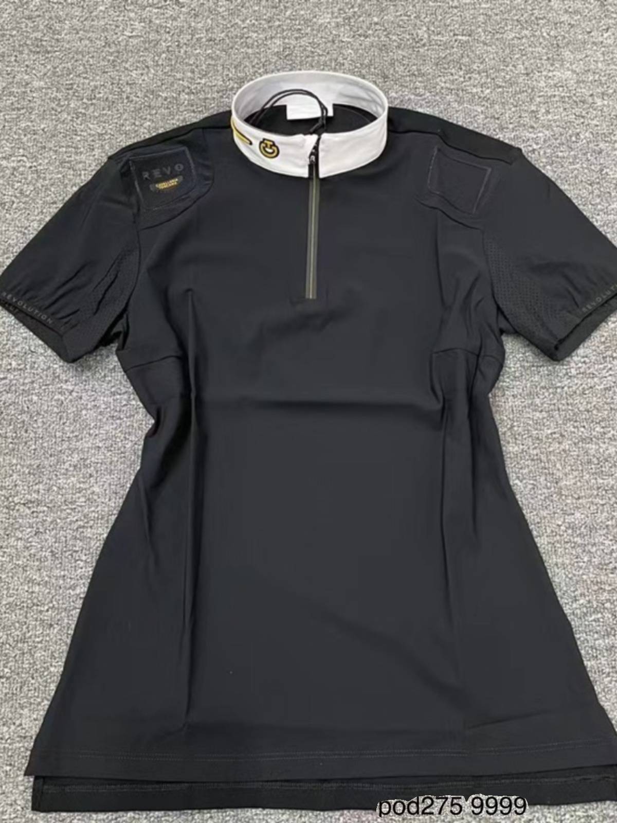 Italy imported CT summer Women's Equestrian horse riding short -sleeved T -shirt fast dry -breathable equestrian competition short -sleeved T -shirt