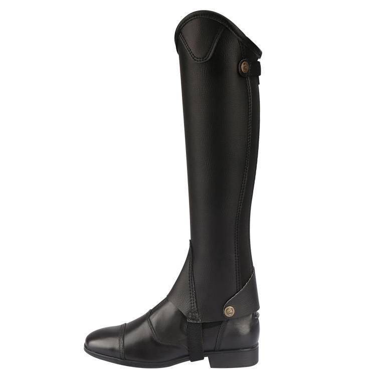 Children's adult ultra -fibrous cowhide equestrian legs, men and women chaps leather leather legs protect