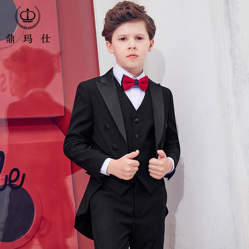 Children's suit Swallowtail Performance Dress in Da Children's Piano Table Performance Moderator Clothing Boys Boy suit Set