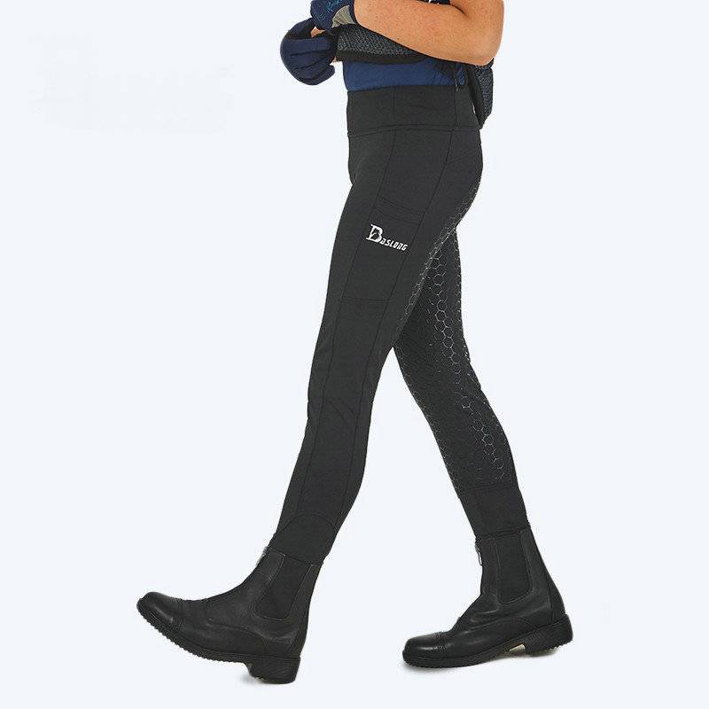 Spring and Summer Equestrian Horse Pants Riding Pants Equelia Horse B Pants Berry Male Children's High Plastic Silicon Equestnicism
