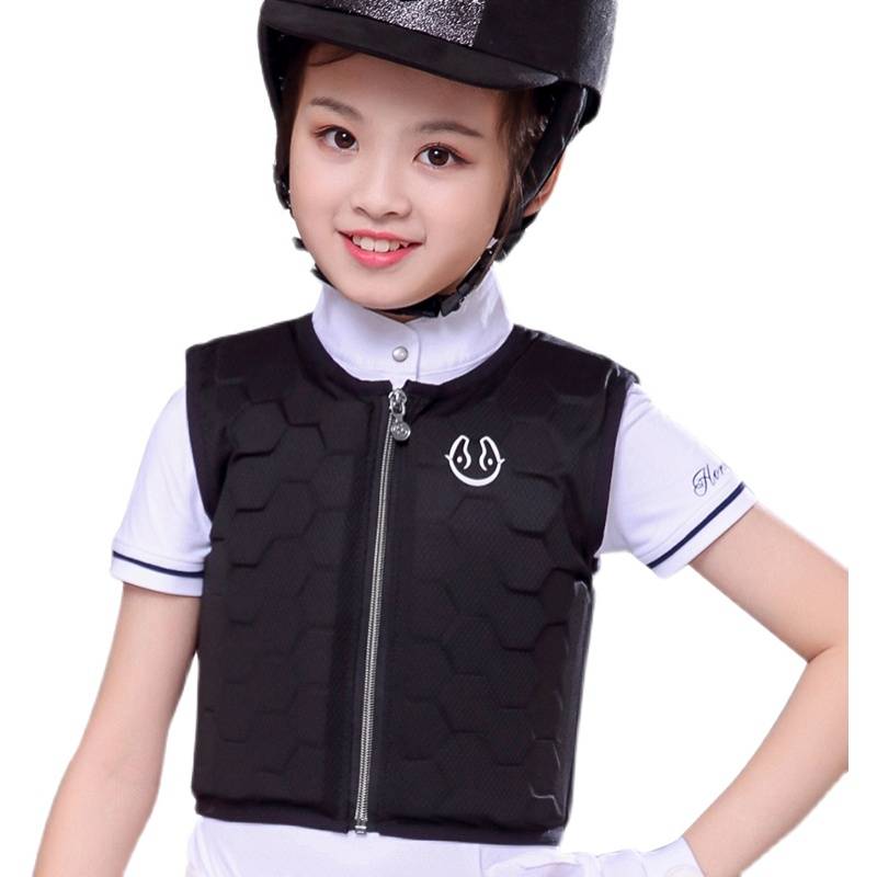 Children's armored equestrian equipment men and girl vest clothing ride set beginners and female protective vests