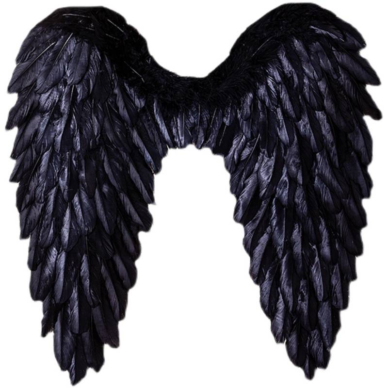 White angel feather wings Creative birthday decoration scene scene children's adult Victoria's Secret show performance props