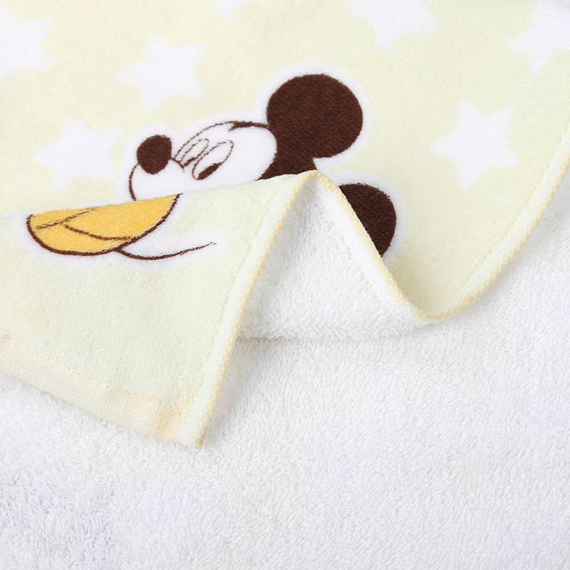 Disney Disney towels 4 cotton cotton whole cotton children's face towel adult wash and bathing home cutting soft