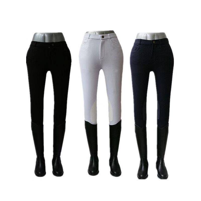 Winter plus velvete horse pants riding horse pants thickened warm horse pants men's and women's clothing equestrian products
