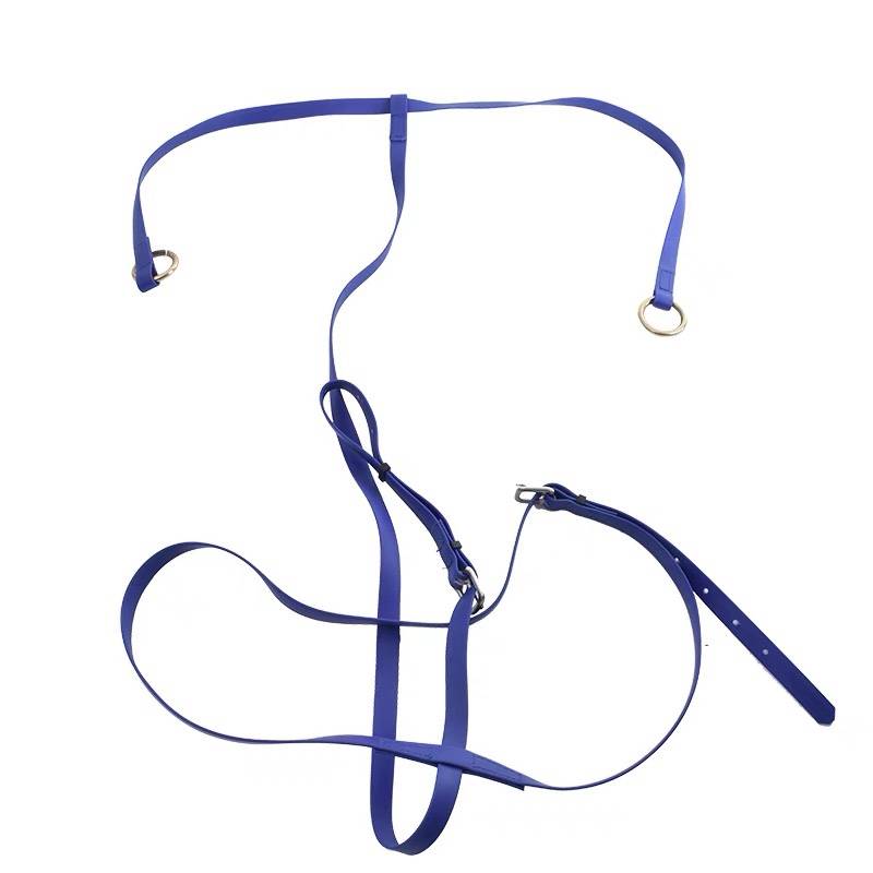 BLUE PVC HEADS DOWN
