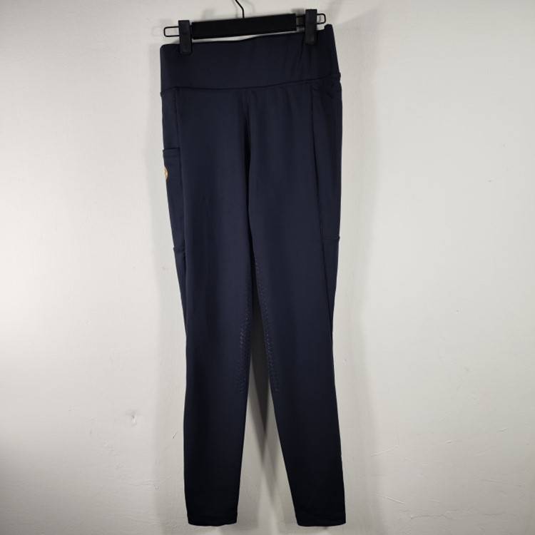 Kingland horse pants professional equestrian full glue white blue red earth color training competition knight pants fast dry elasticity