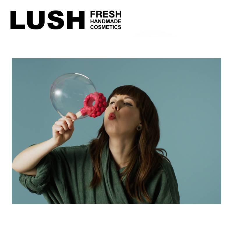 LUSH Lanshu official authentic red mulberry bubble bubble stick bubble bubble bathing bath bath