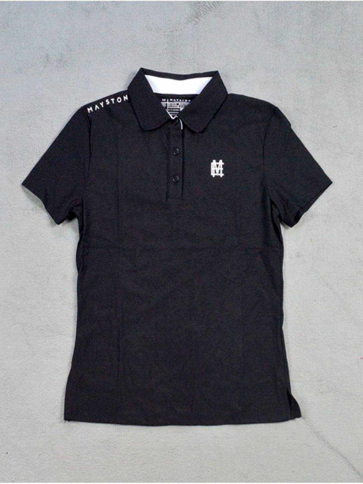 Professional equestrian short sleeve top Women Cavaliers clothing lapel fast dry repair T -shirt horse riding POLO shirt
