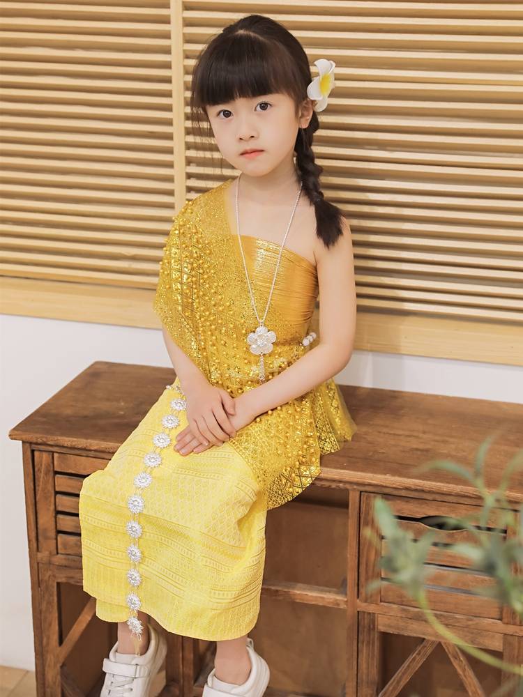 Porquy Demon Skirt Set Liuyi Children's Performance Performance West Double Edition Tourism Photo Little Red Book Explosion
