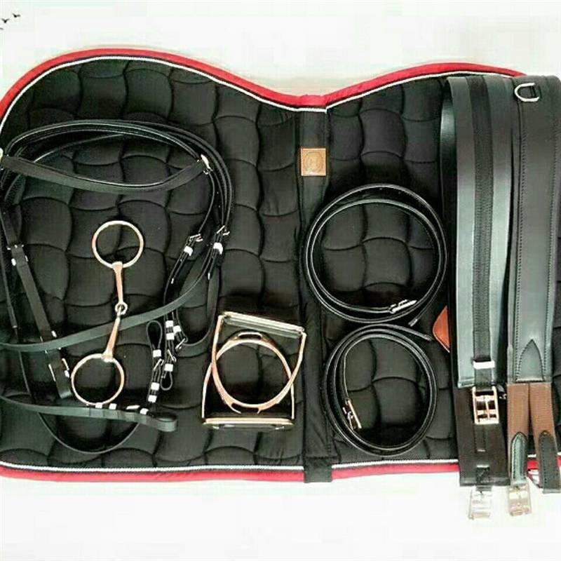 British comprehensive saddle ride riding saddle coach double belly belly comprehensive saddle soft, comfortable, non -deformation full set of new models
