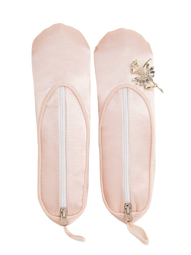 New Ballet Pen Shoe Bag Multi -function Storage Bags Dance Dance Lovers High -value satin foot shoe bag