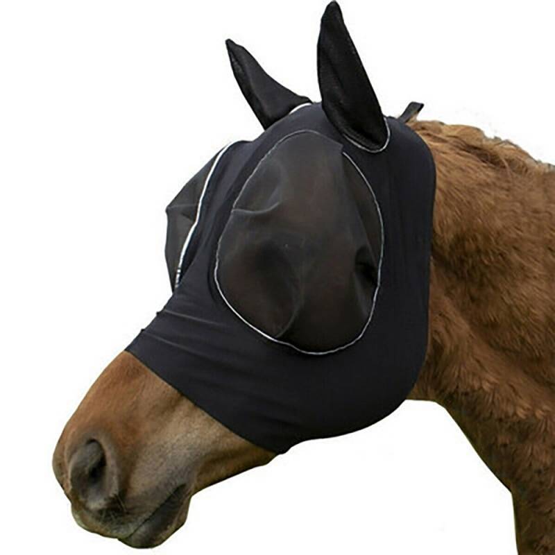 A multi-printed horse mask to protect an integrated horse mask