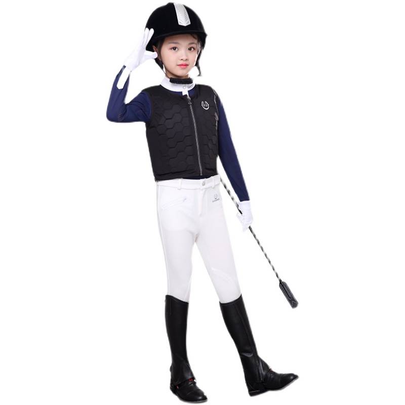 Beginners Equestrian Set Eight -piece Professional Training Horse Riding Equipment Cavaliers Server A full set of children's outdoor ride