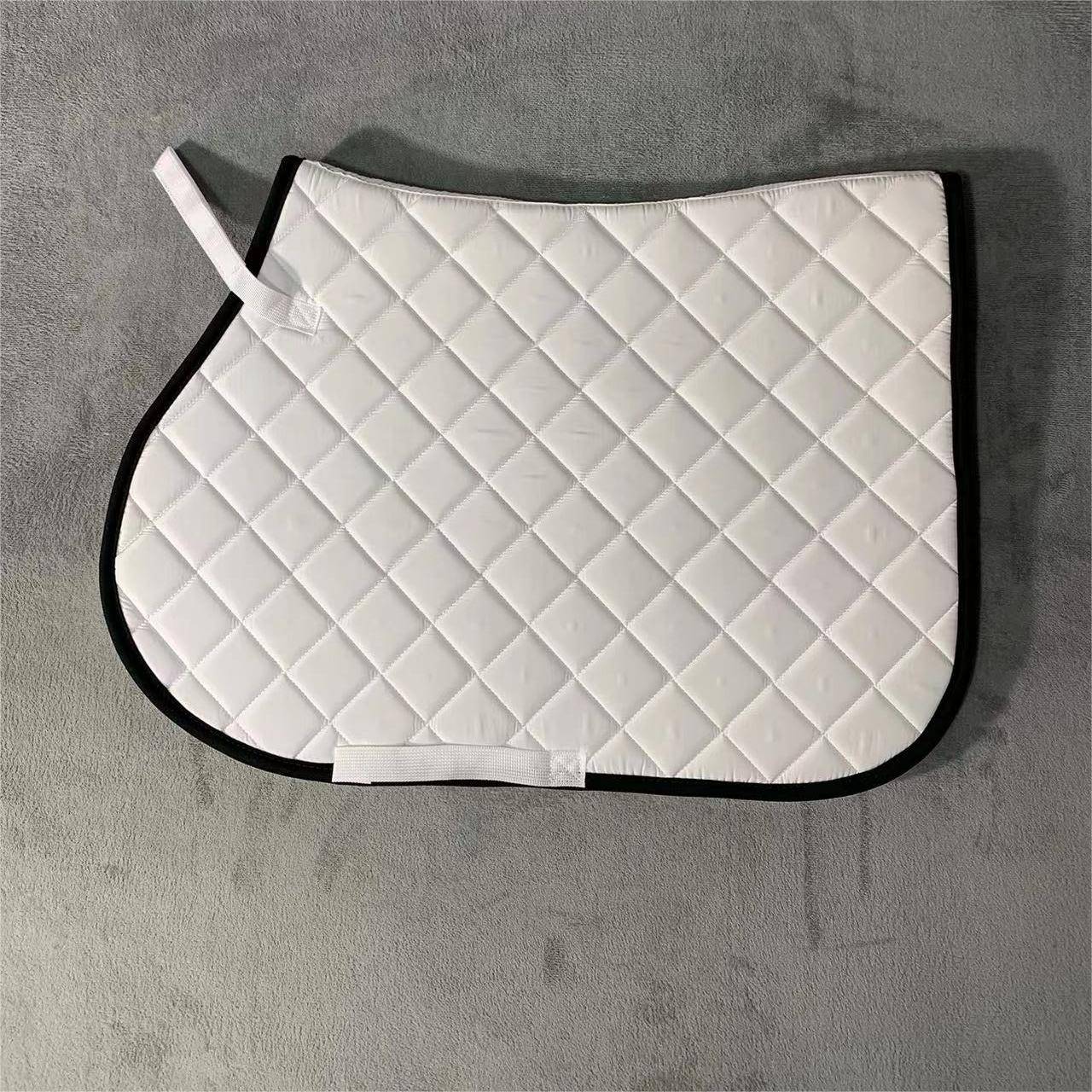 White sweat mat (adult horse size)
