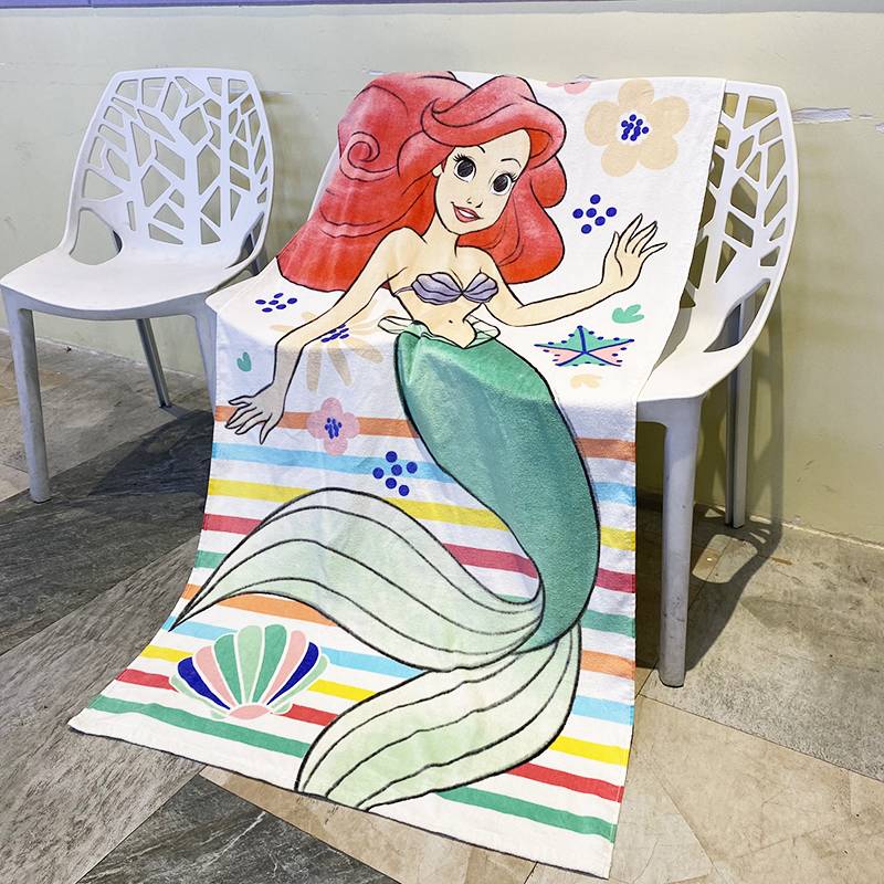 Spot, Disney, Export Little Mermaid Aller Pure Cotton Towel
