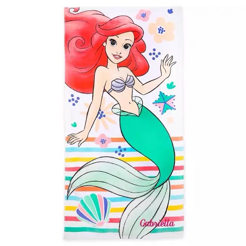 Spot, Disney, Export Little Mermaid Aller Pure Cotton Towel