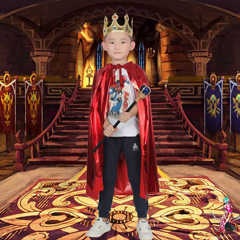 Red + king + scepter