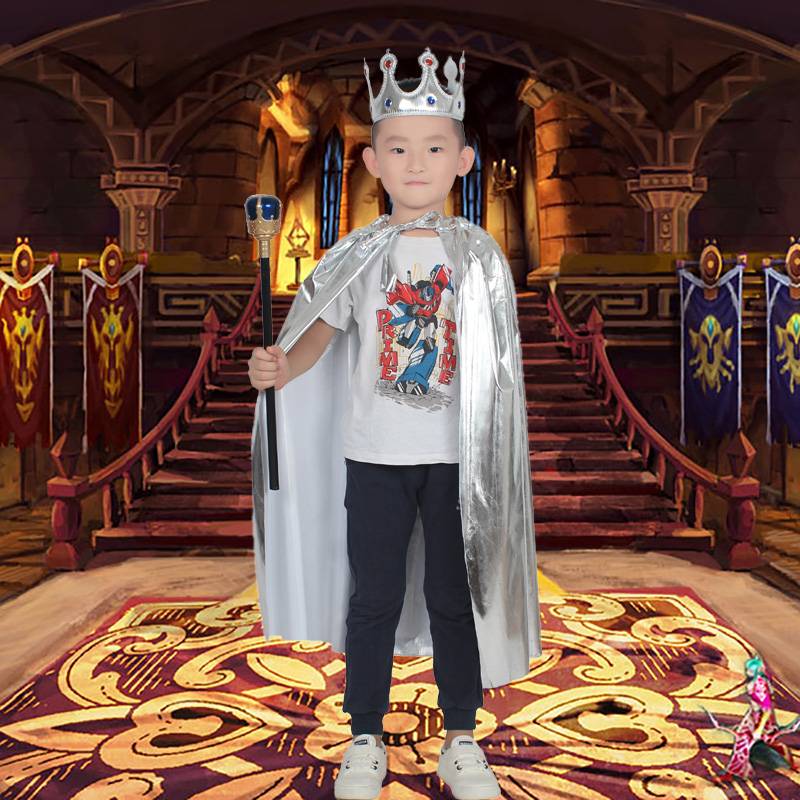 Silver + king + scepter