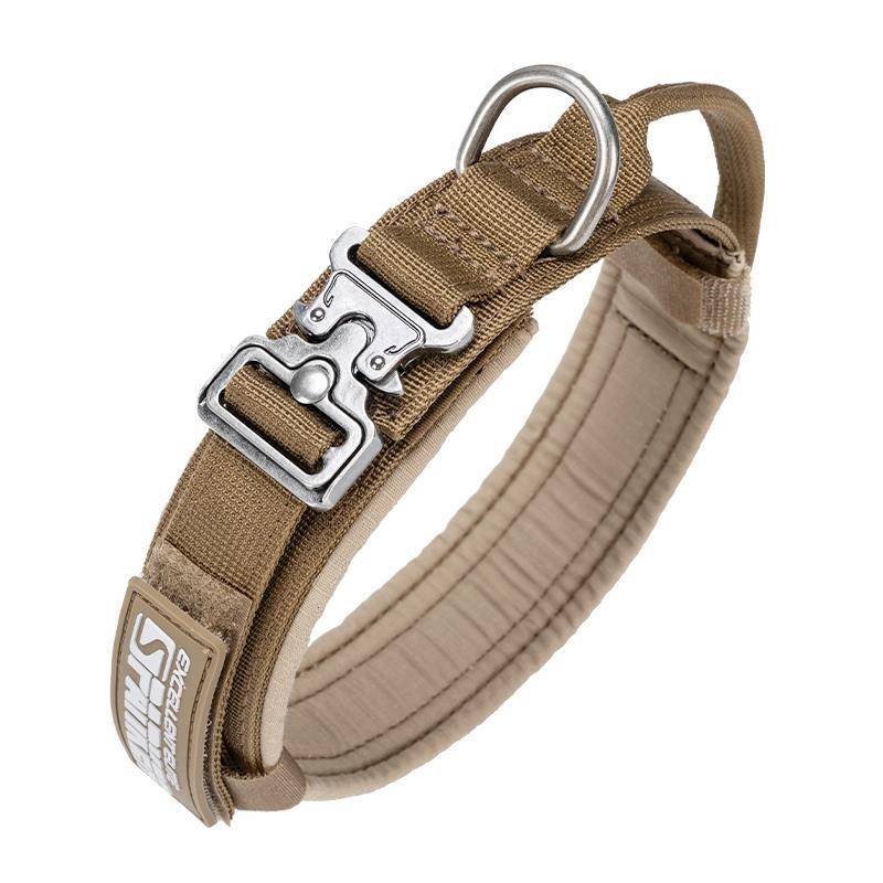 The dog's collar, the dog's collar, and the mid-sized dog's doblind