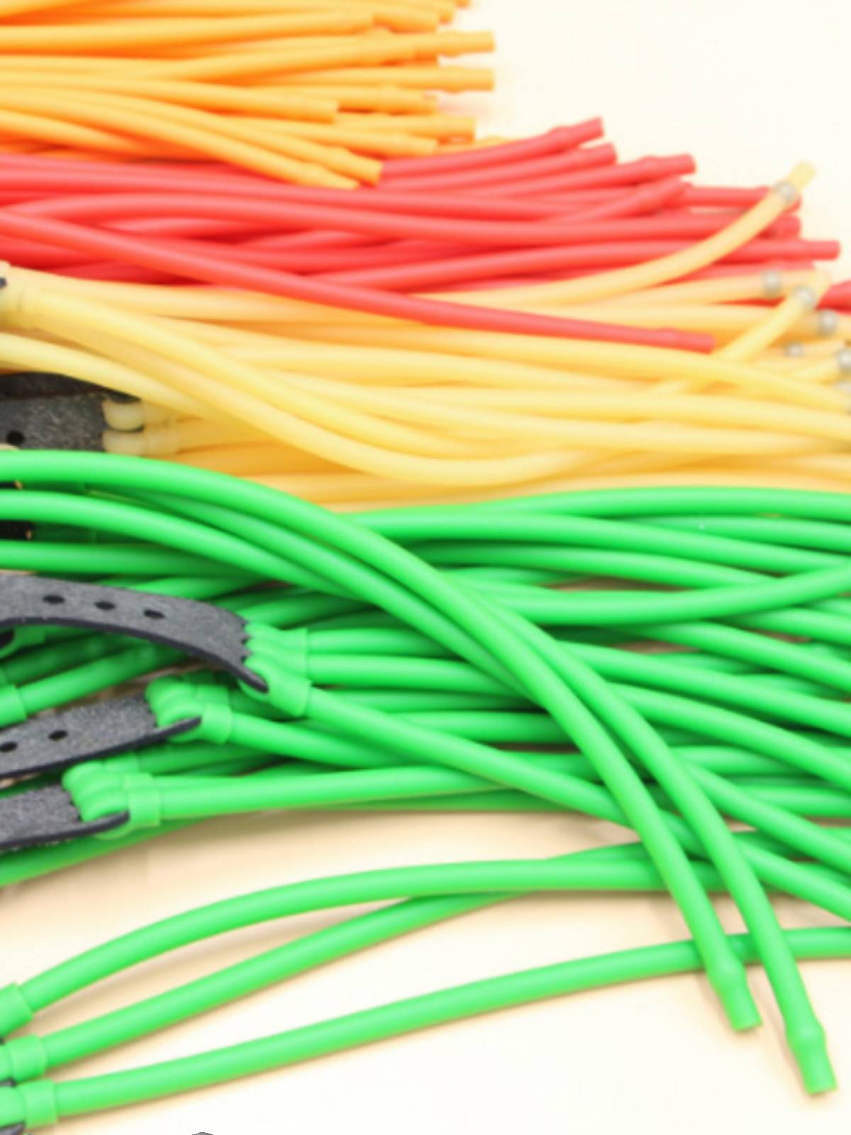 Violent anti -frozen slingshot rubber band high power imported round skin and thick eight -strands single card high -elastic durable competition