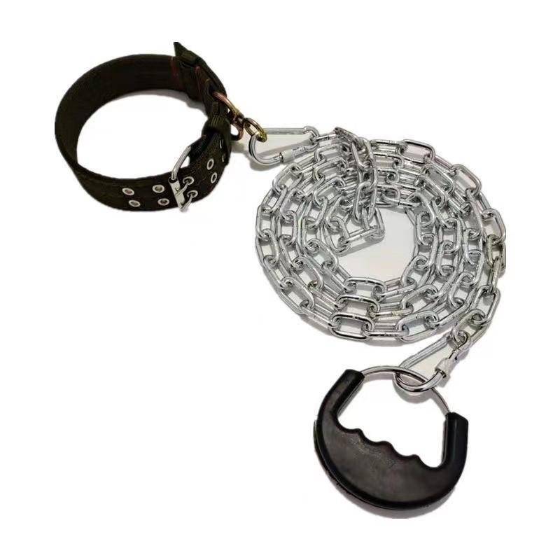 Dog chain collar anti -bite iron chain large dog dog traction rope golden hair horses dog Germany and medium -sized dog bolt dog rope dog