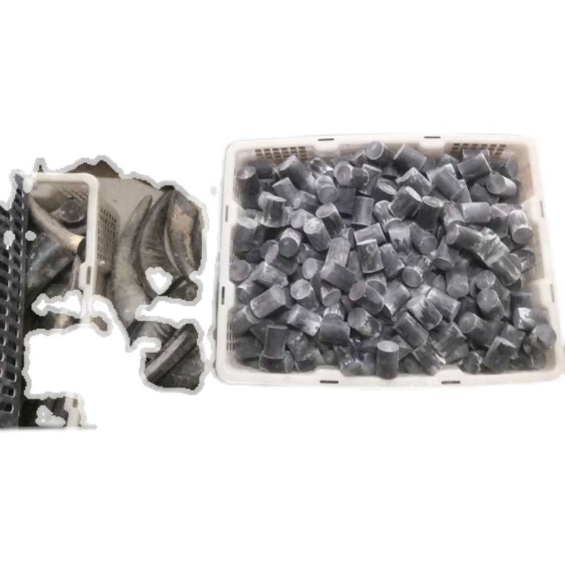 Natural Black Aquarium Horn Yak Horn Garden Baseball Mao Embryo Raw Material Skin Smooth Smoke Blocks Tobacco Buddhist Naver Board Fingering