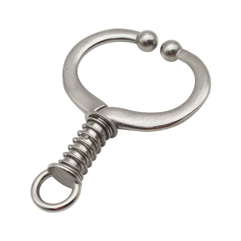 Bull sleeve neck automatic buckle beef nasal ring beef nose rings fully automatic beasts with beef nasal breeding beef nose pliers