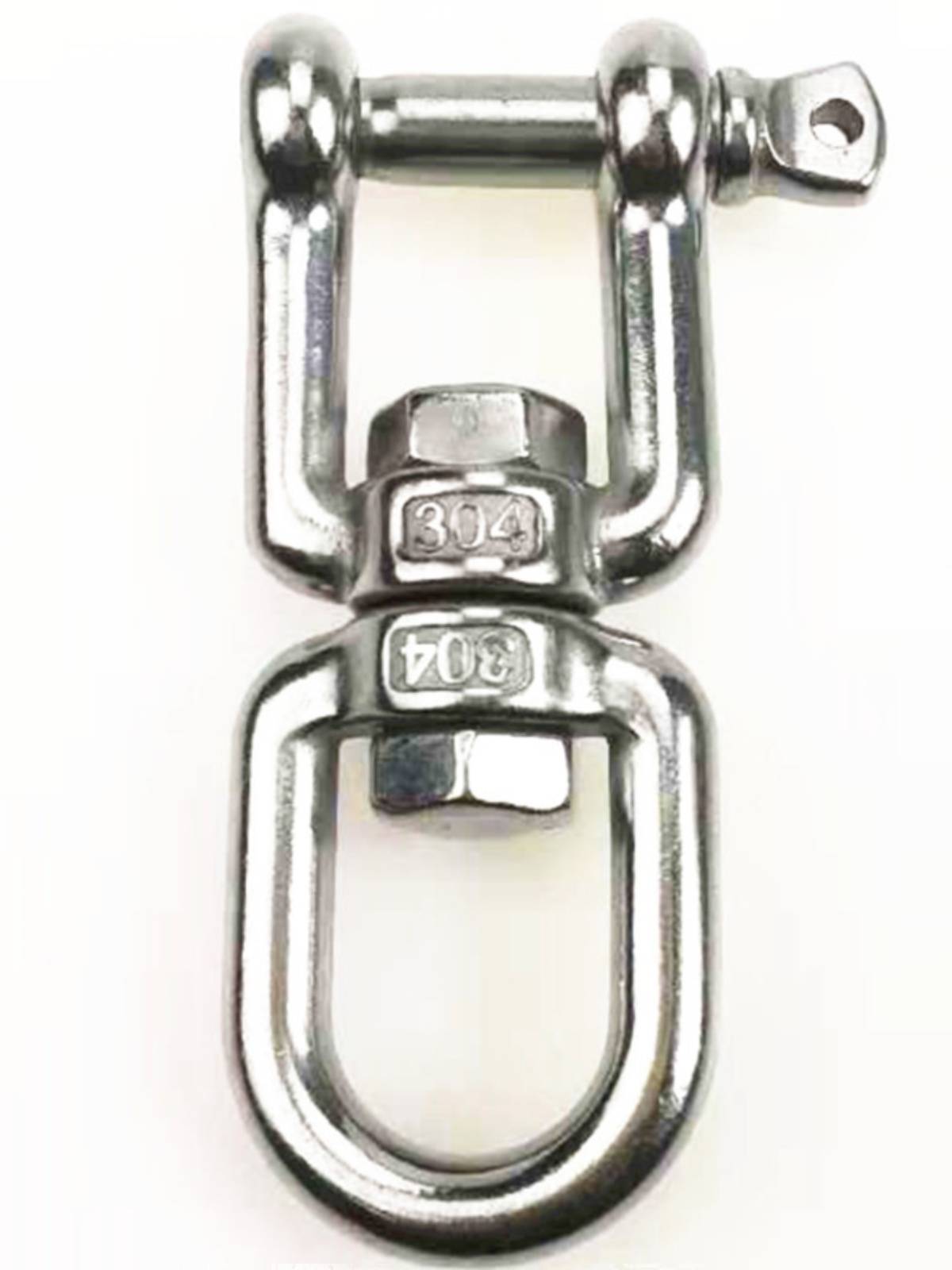 AI SIDUN Auntie 304 Stainless Steel Rotating Ring Circle Hanging Chair Autumn Qiansha bag accessories Hook hook 8 -character rotor