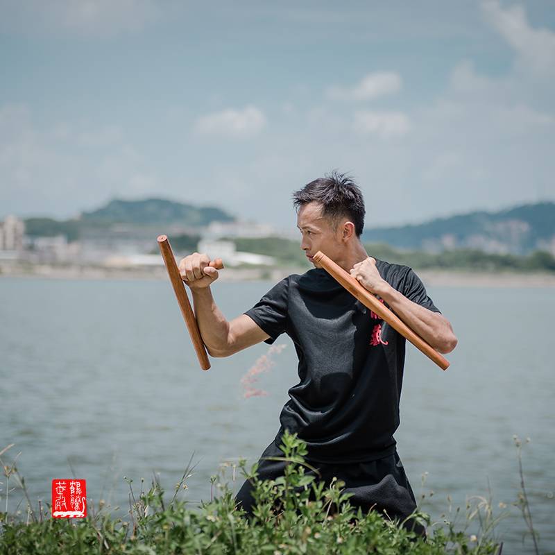 AOKANGAKI, DOUBLE-CROSSED, PICK-UP, TASTING T-SHIRT WEAPON, ORIENTAL STICK, AND A BACK POCKET LESSON