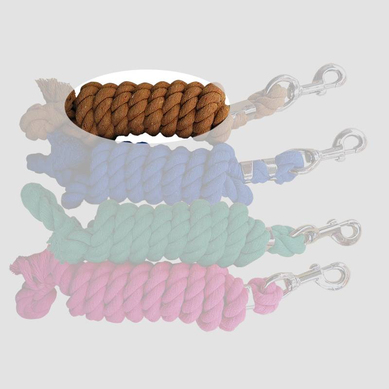 20 mm coarse color cotton thread, horsepower, soft, not easy to stand on electrostatic pet rope plus thick silver alloy hook