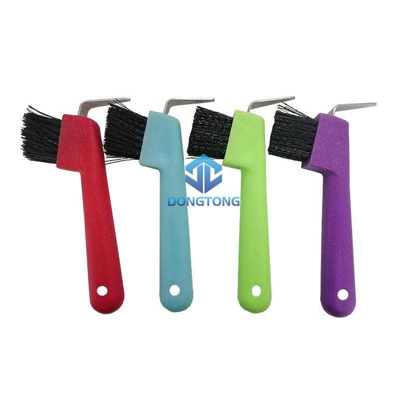 Plastic handle horseshoe brush hoof hook hook hoof hook repair tool furniture house supplies horses horses clean