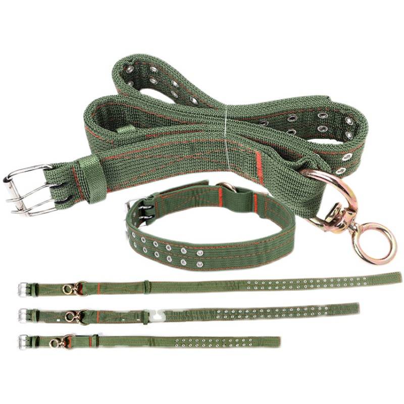 Bull neck collars, fattening sheep necks, rope raising cows, bulls, insurance buckle plus bull rope bull buckle artifact