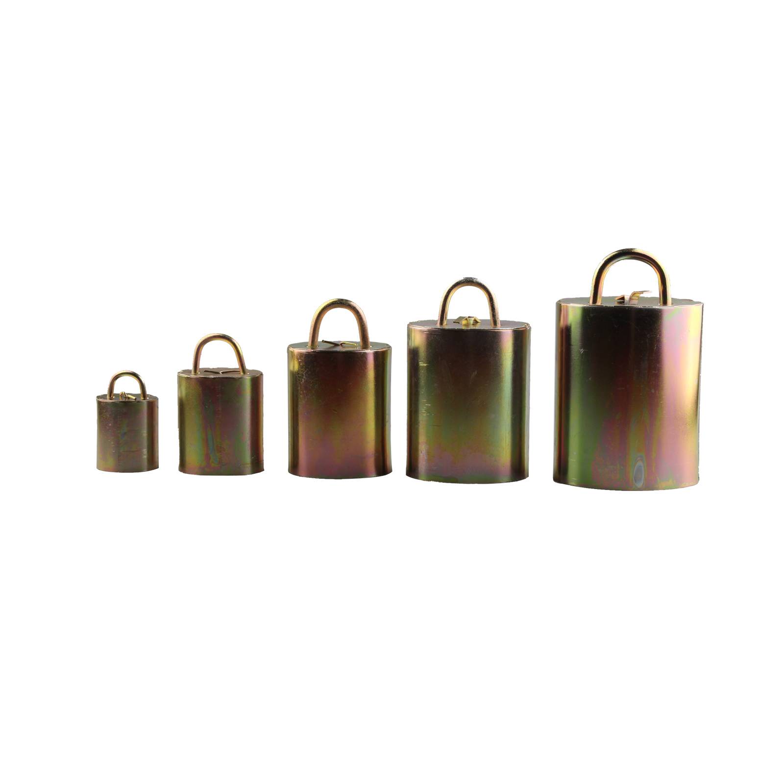 Cowbell bells ultra -thickened, thickened and bright, large loud noise, big copper bell, cow and sheep, hanging bell alpve bell rope