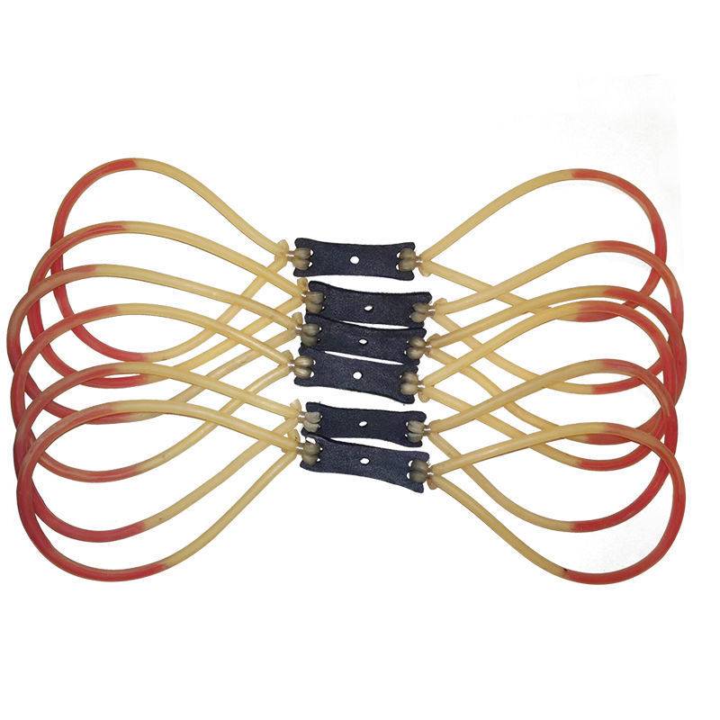 Traditional slingshot citrones round cortex group violent high -bomb round rubber band anti -frozen high elastic rubber interior tension