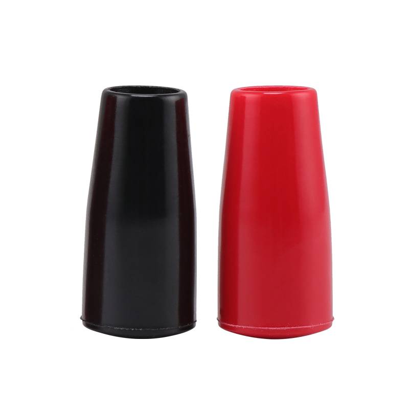 Plastic wood handle sleeve machine bed operating joystick handlebar red black plastic short set 6m8m electric wood handle sleeve