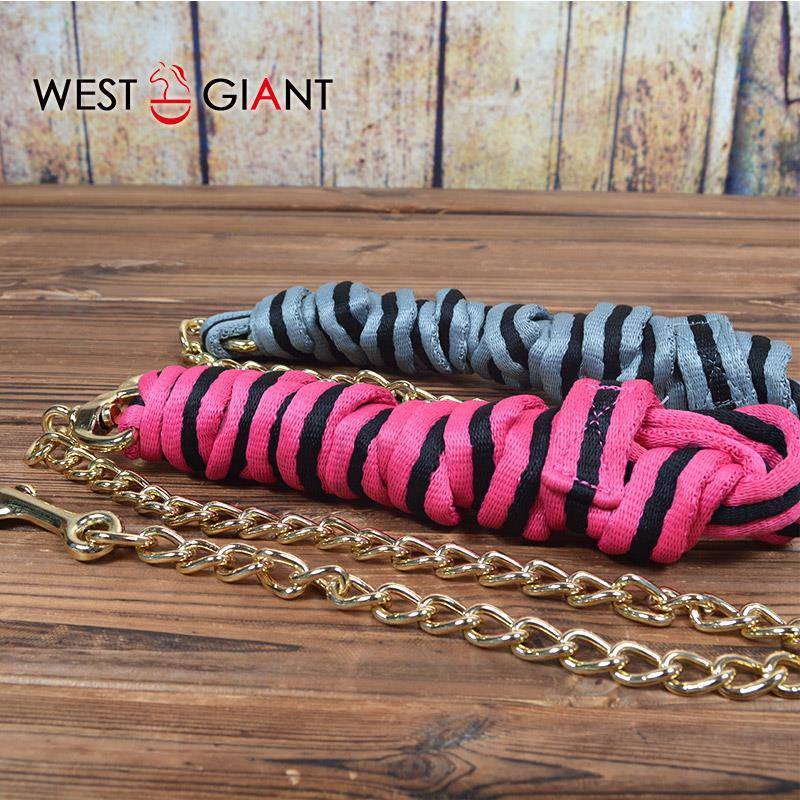 The new chain -style horses horses rope polyester cotton sloping horses rope feel soft tie horse rope reins slippery horse rope