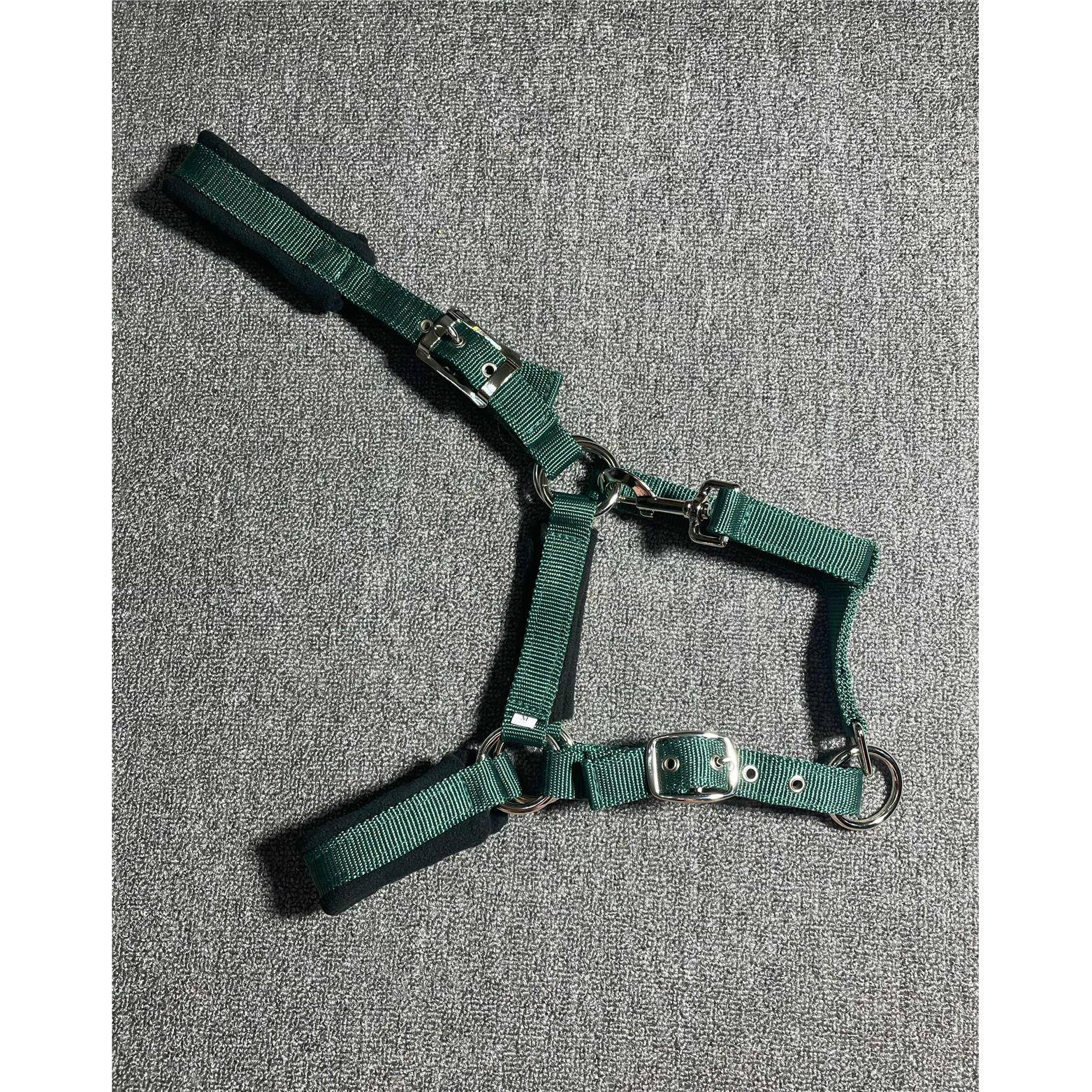 Ink green nylon webbing small horses, pony S/M/L/XL coded horses/horses horses horses horses