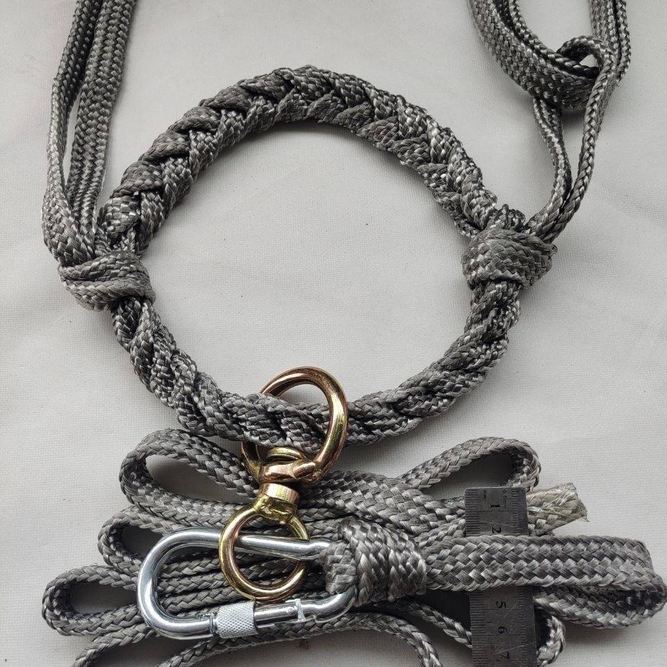 Tielou dragon head cow cowhole handmade woven glory rope bolt bull cow reins special equipment special equipment