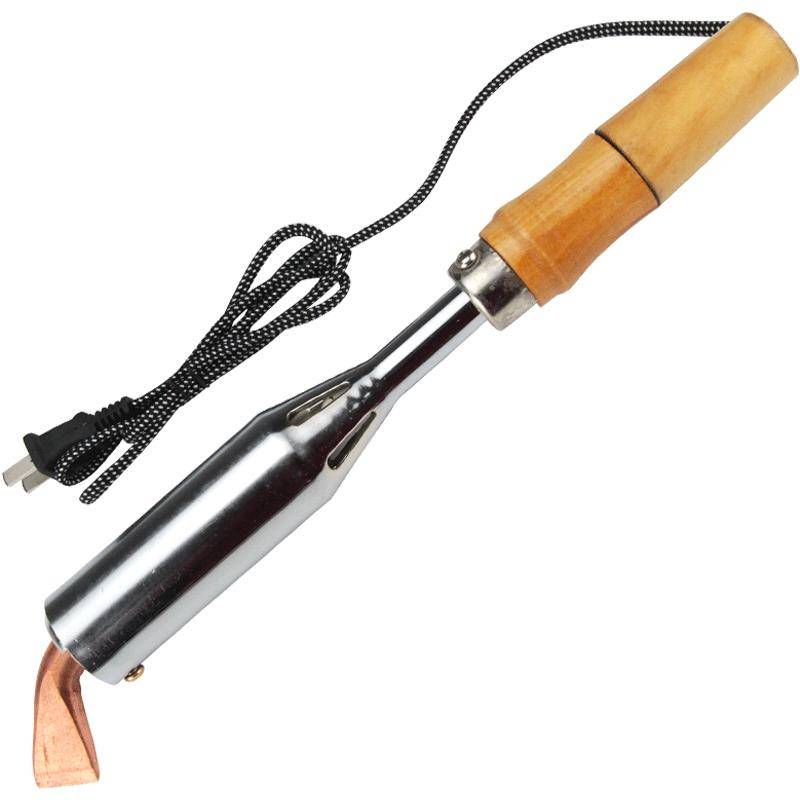 Ultra -power handle electric branded iron outer hot berth head welding pen large chromium iron welding Luo iron copper head 75W300 watts