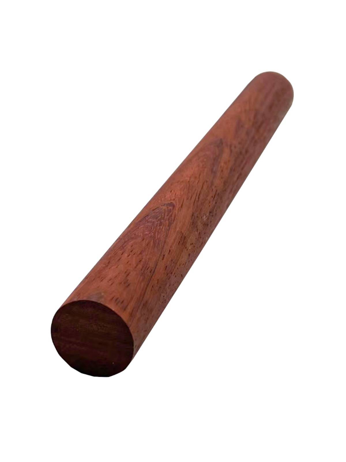 Wooden stick round wooden rods round solid wood bar handmade martial arts hocked clothing rod stick sticks red rosewood stick anti -body stick drum stick