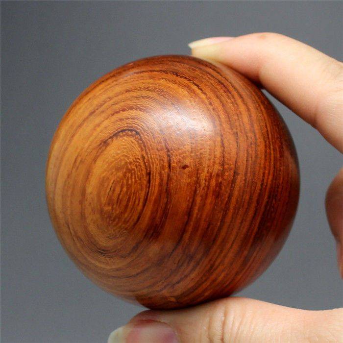 Fitness Ball Huanghuali Hand Hands Handshake and Play Playing Person Skill to Exercise Finger Health Hand Turning Polo