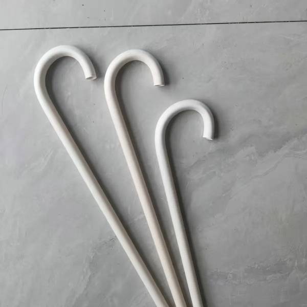 Net celebrities universal pure white anime character COS dance DIY custom hand -handling props accessories accessories with the same cane new