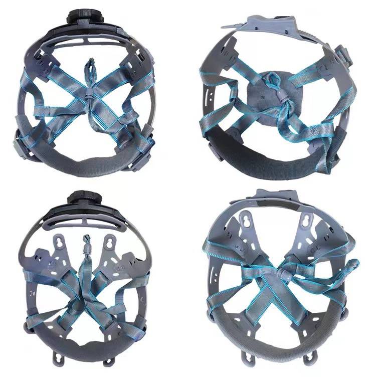 Cryston lining four or eight -point detachment binocular sweat absorption durable construction site helmet knob button lining