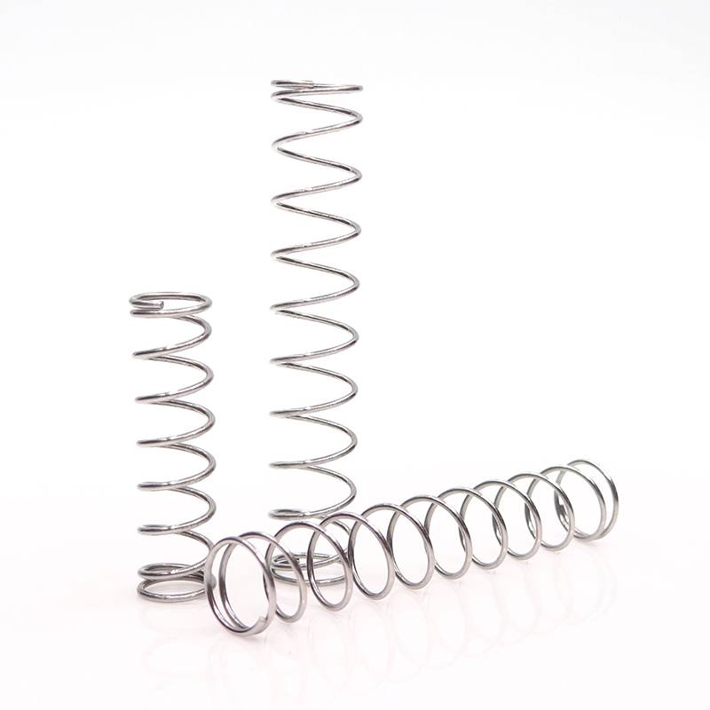 304 Stainless Steel Spring Shock Spring Compressing Research Bulk Yellow Soft Reception Pole with pressure spring is customized by 1/1.2/1.5