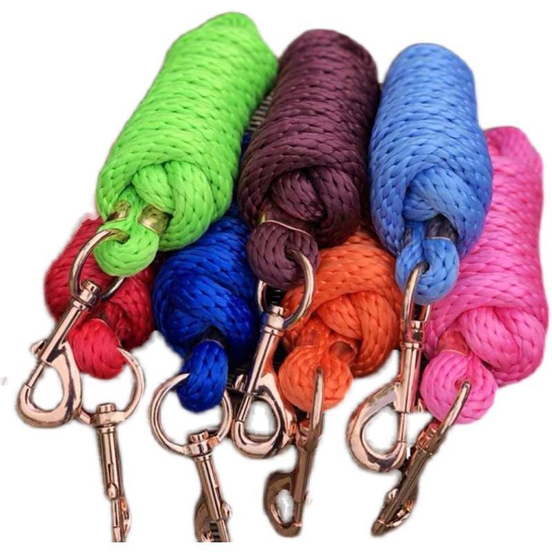 Hand -woven horse dog traction Lama rope S Sorma cage head accessories reins horses steel rope and horses handling rope special
