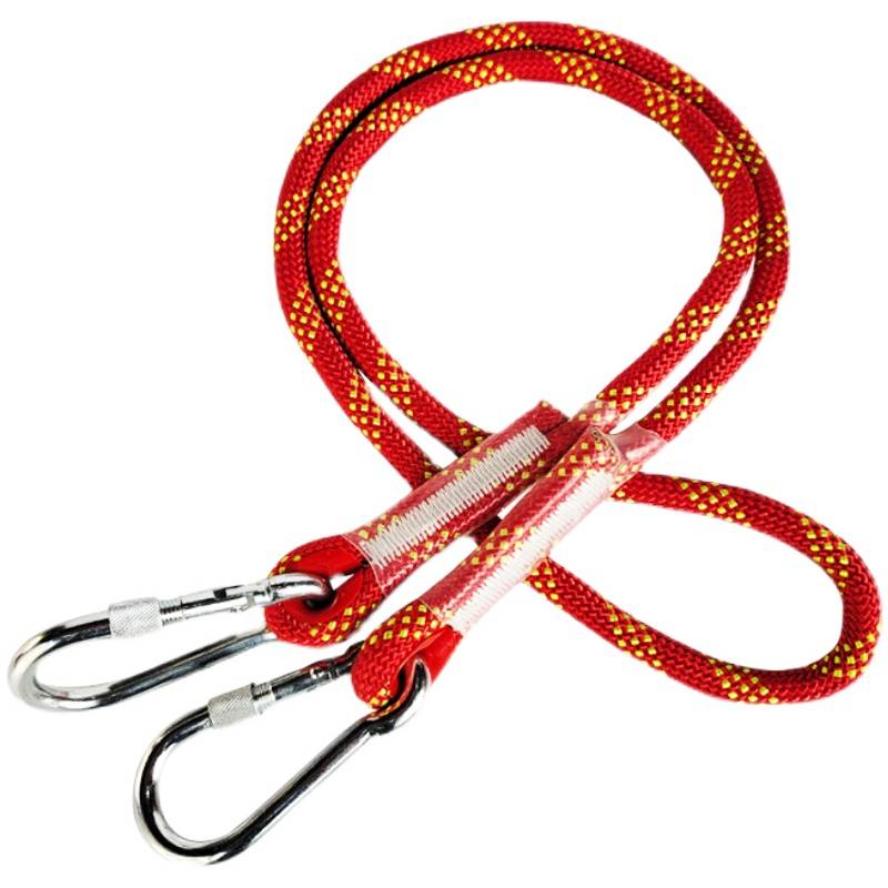 Outdoor wear -resistant safety rope belt connection extension rope trailer air conditioner installation high -altitude operation rope nylon rope