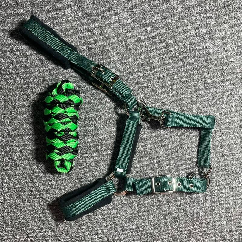 Ink green nylon webbing small horses pony vs/m/l/xl code horses horses/pommect horses horses horses