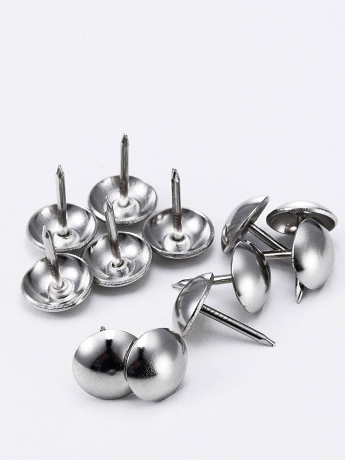 Thick silver bubble nail sofa nails copper nail nails stainless steel bubble big head nails soft hard bag round head decoration gun nails