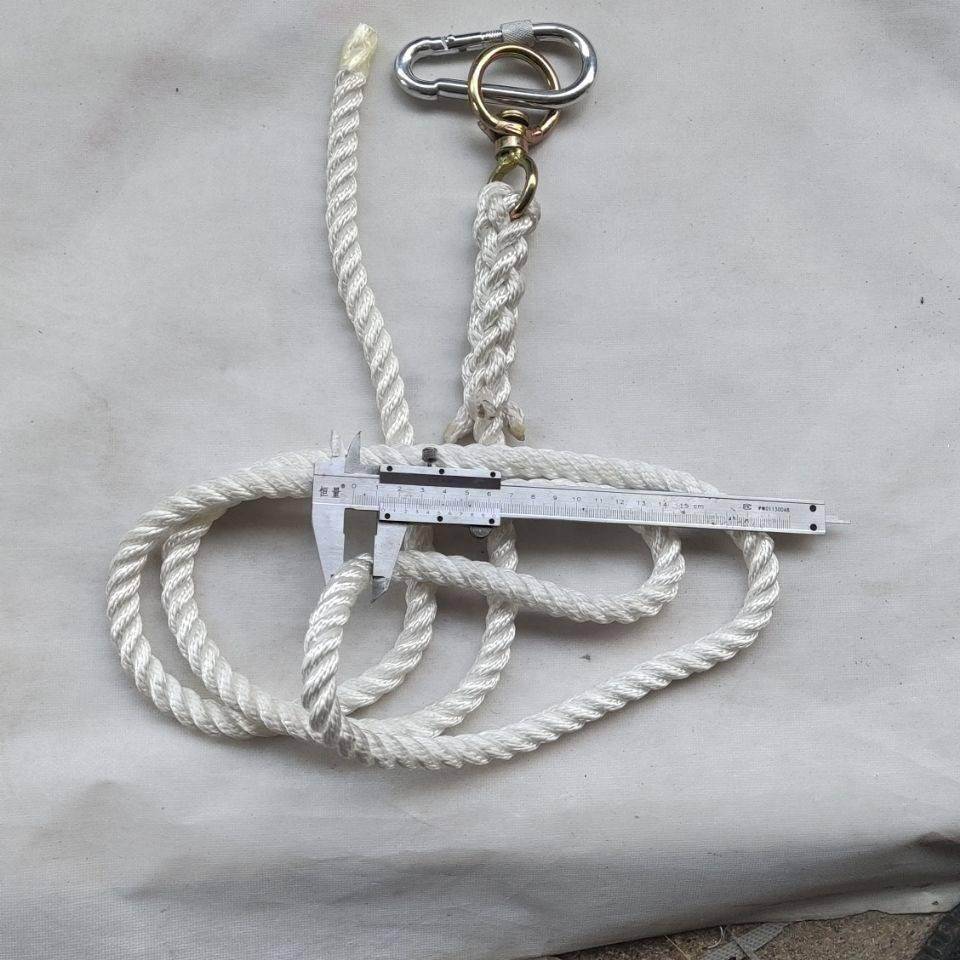 Tieye rope, horses, horses, horses, cow reins tie sheep ropes, thickened wear -resistant woven ropes to edit cattle cage rope
