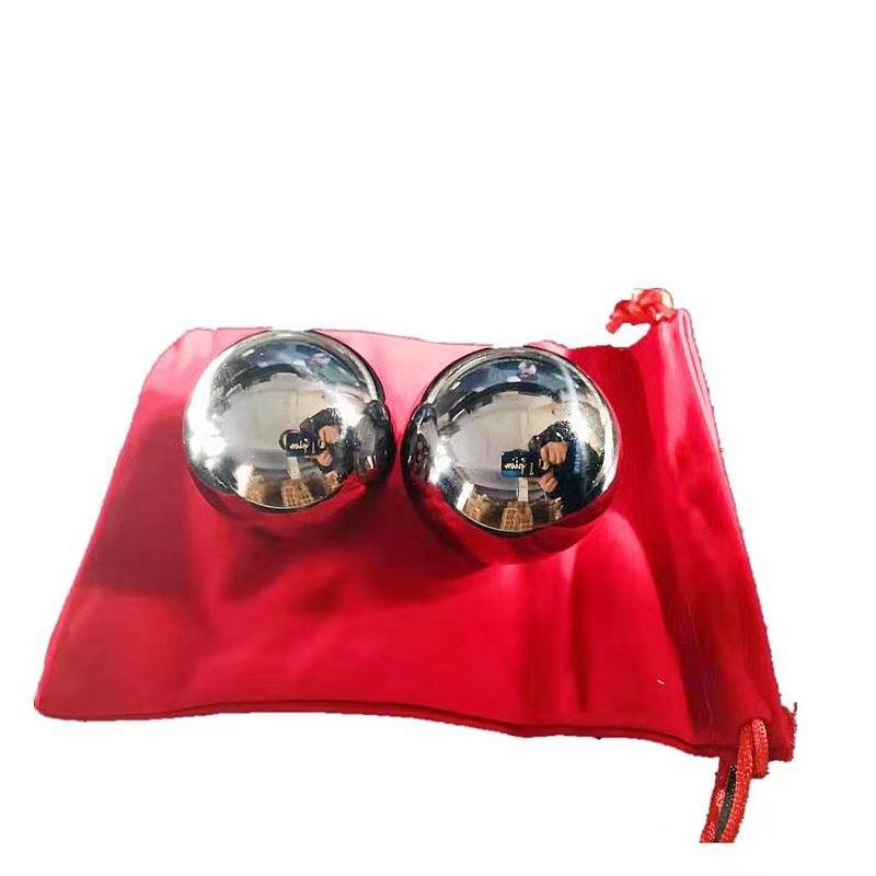 Baoding iron ball fitness handball solid steel golfer grip the ball player to play the ball player to play the game and practice the hand massage ball